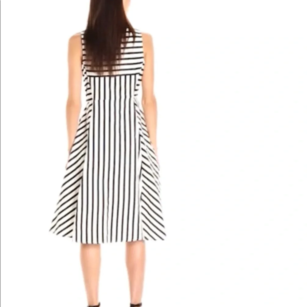 Julia Jordan Women's Shirt Dress Striped with Collar and Pockets size 8 - Picture 2 of 14